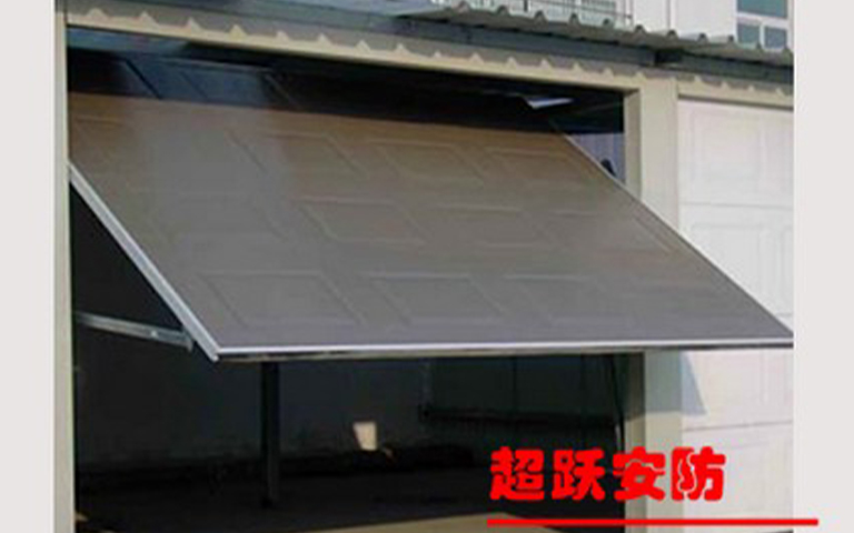 2013.6.27武警油庫選用山西超躍翻板車庫門