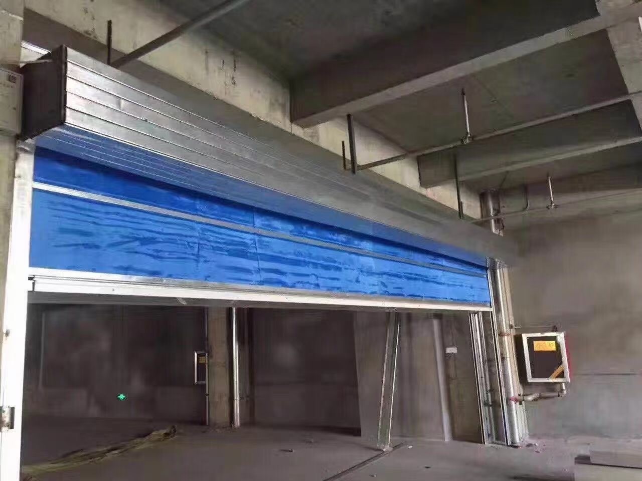 忻州虹橋別院小區(qū)地下車庫防火卷簾